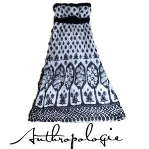 Anthropologie Dresses - Anthropologie Maeve Tree Block print dress 0 Anthropologie Dresses - Anthropologie Maeve Tree Block print dress 0